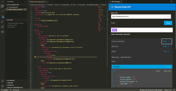 Anypoint Exchange screenshot