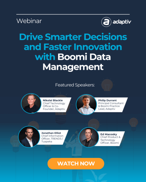 Drive Smarter Decisions and Faster Innovation with Boomi Data Management