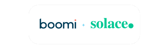 boomi and solace integration hero tiles