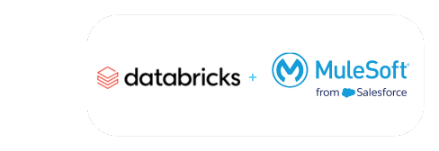 databricks and mulesoft hero logo tiles