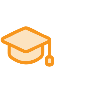 orange education icon