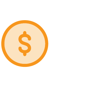 orange financial services icon