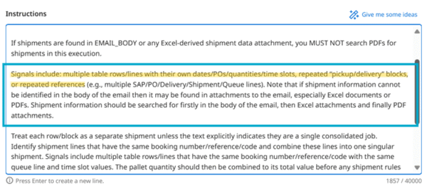 instructions example