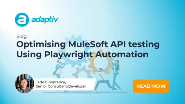 optimising mulesoft testing playwright automation
